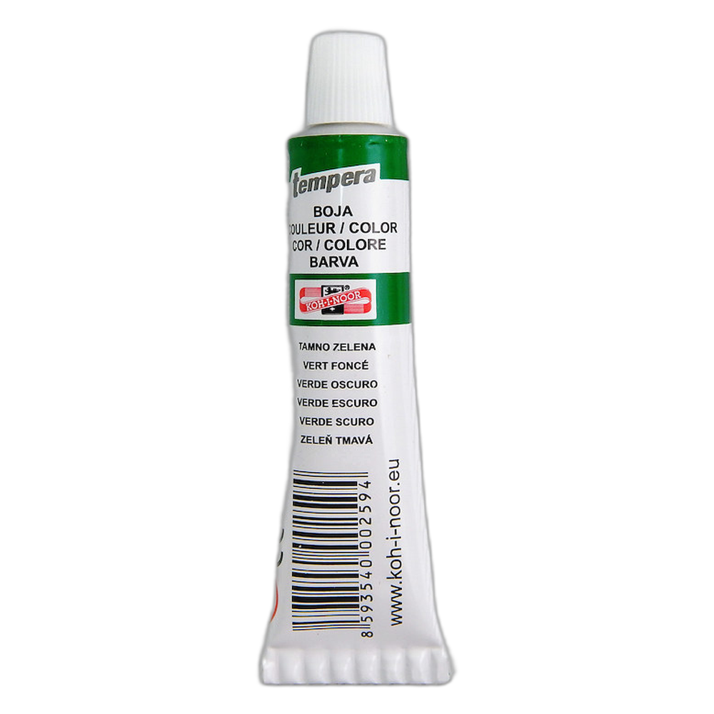 Koh-i-Noor Tempera Paint 16 ml 1510 Dark Green