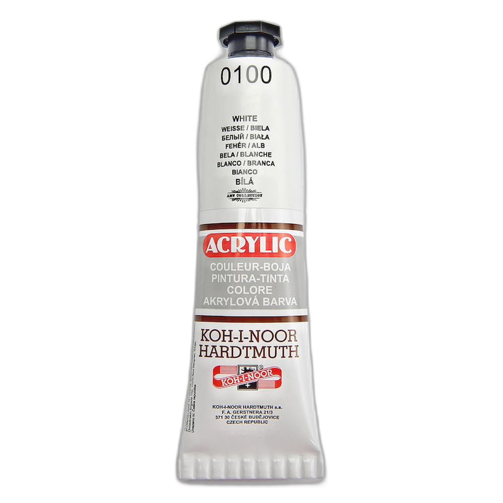 Koh-i-Noor Acrylic Paint 40 ml 0100 White