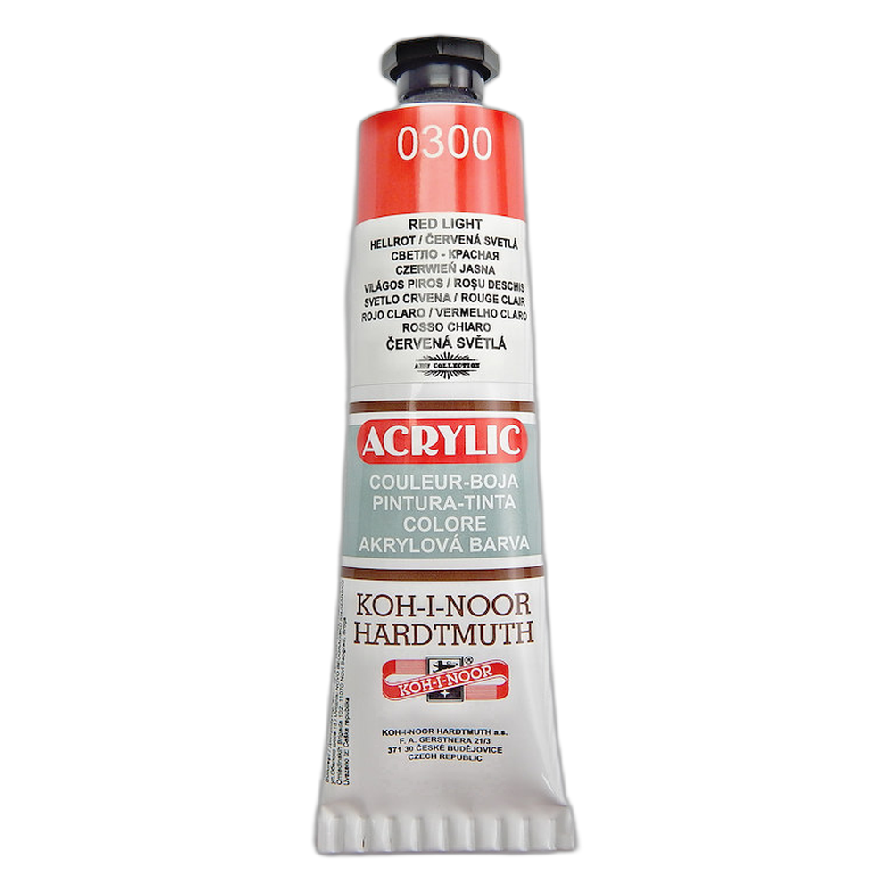 Koh-i-Noor Acrylic Paint 40 ml 0300 Light Red