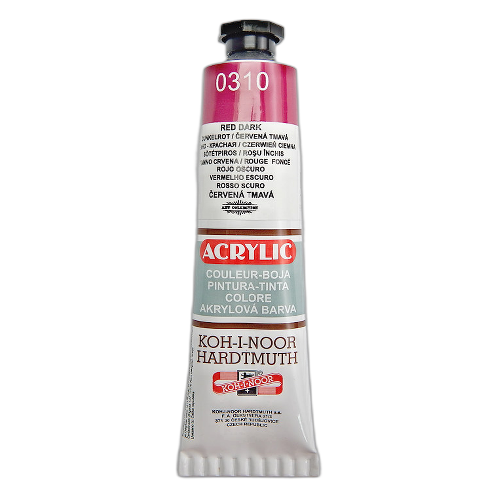 Koh-i-Noor Acrylic Paint 40 ml 0310 Dark Red