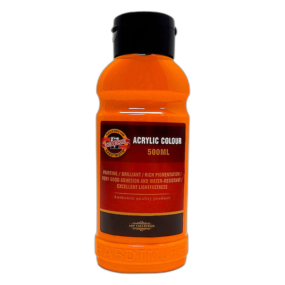 Koh-i-Noor Acrylic Paint 500 ml 0220 Light Orange