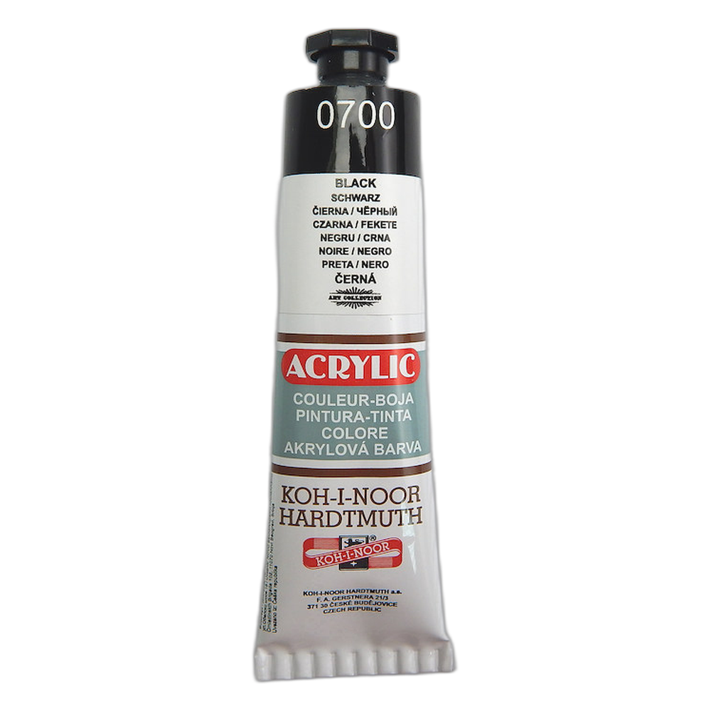 Koh-i-Noor Acrylic Paint 40 ml 0700 Black