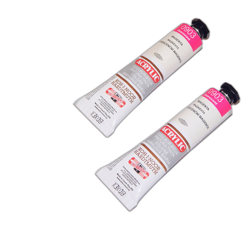 Koh-i-Noor Acrylic Paint 40 ml 0903 Fluorescent Magenta
