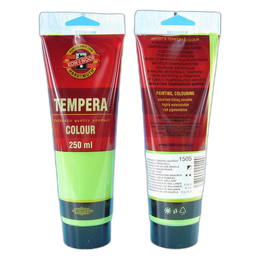 Koh-i-Noor Tempera Paint 250 ml 1505 Permanent Green