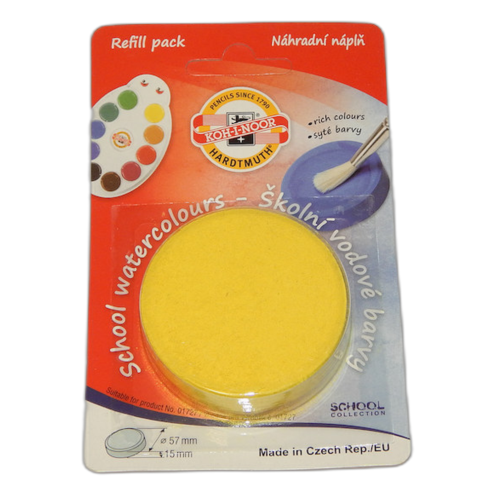 Koh-i-Noor Watercolour Cake 200 Lemon Yellow