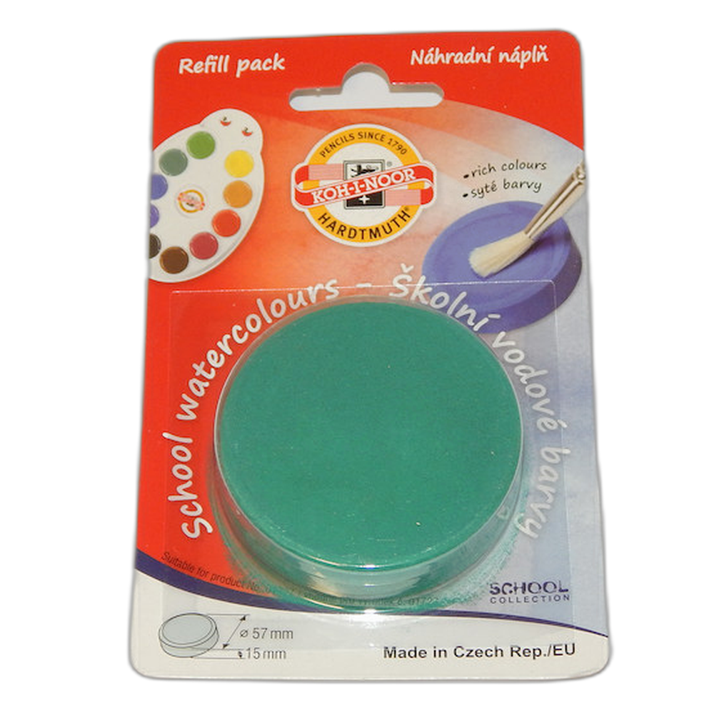 Koh-i-Noor Watercolour Cake 510 Dark Green