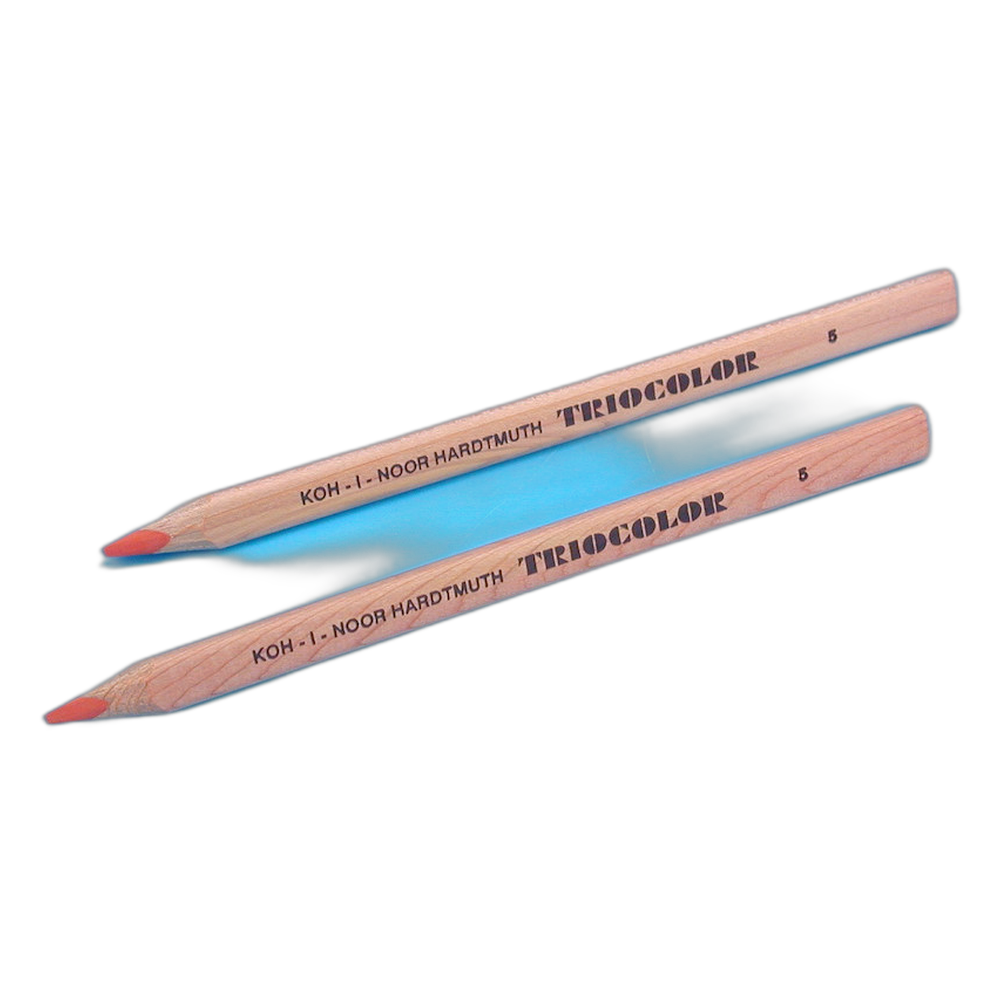 Koh-i-Noor Triocolor 3150 Jumbo Triangular Pencil Natural 05 Orange
