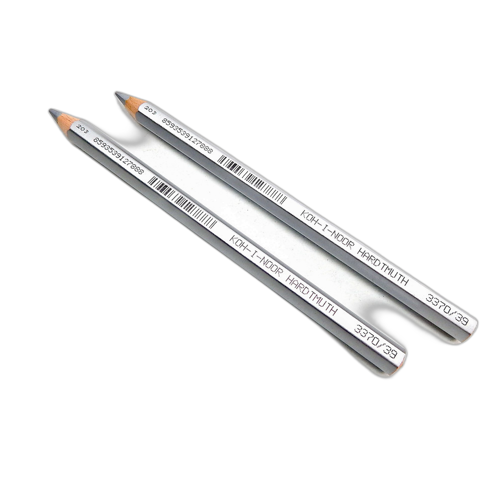 Koh-i-Noor Jumbo 3380 Coloured Pencil OK 10 39 Silver