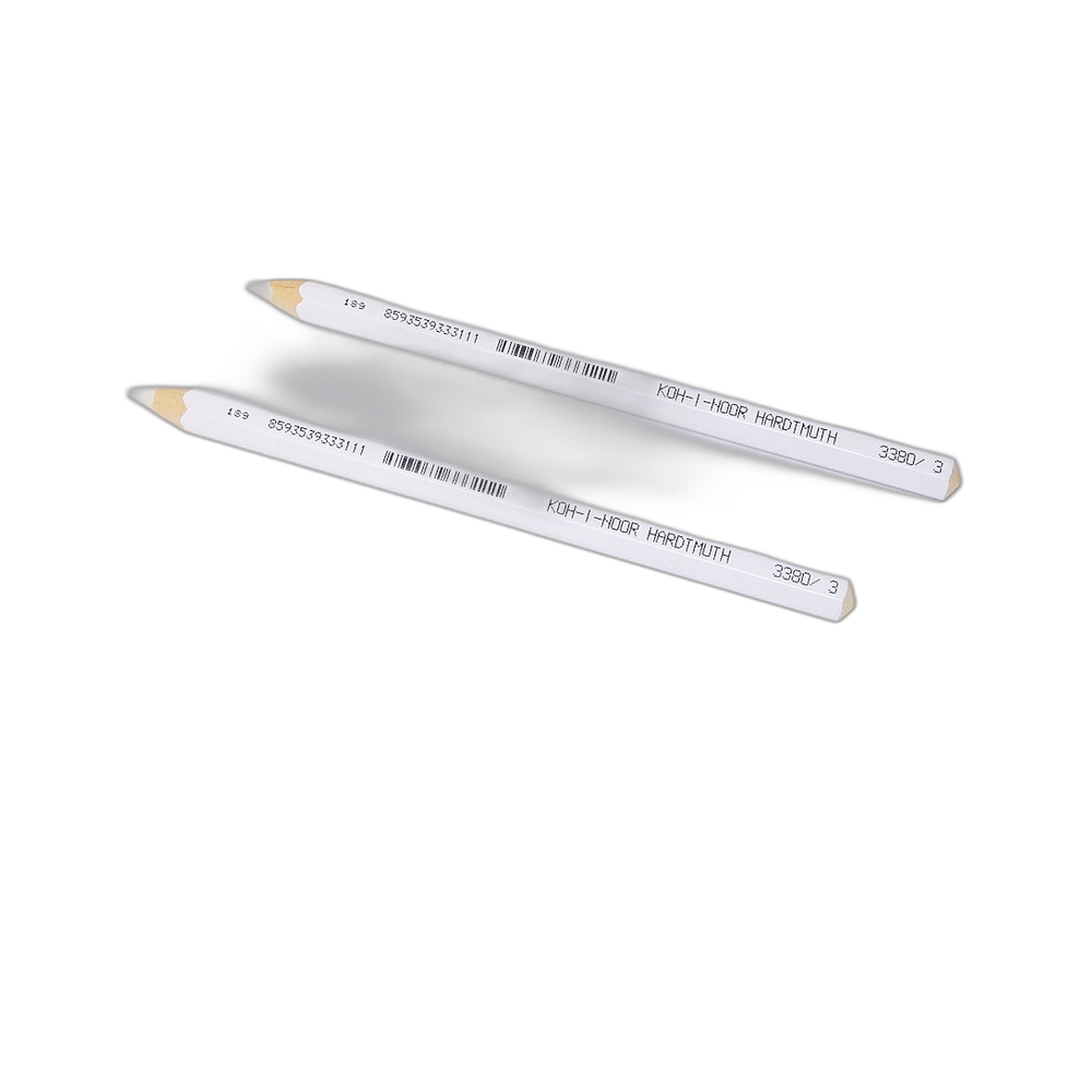 Koh-i-Noor Jumbo 3380 Coloured Pencil OK 10 03 White