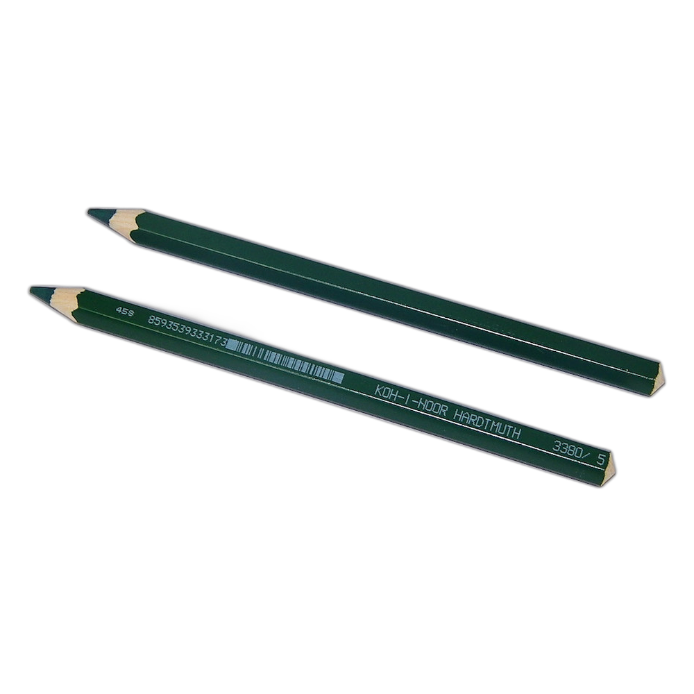 Koh-i-Noor Jumbo 3380 Coloured Pencil OK 10 05 Dark Green