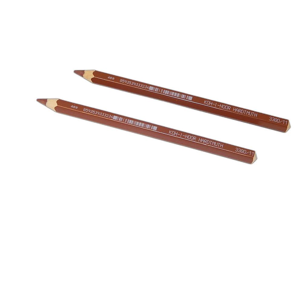 Koh-i-Noor Jumbo 3380 Coloured Pencil OK 10 11 Brown