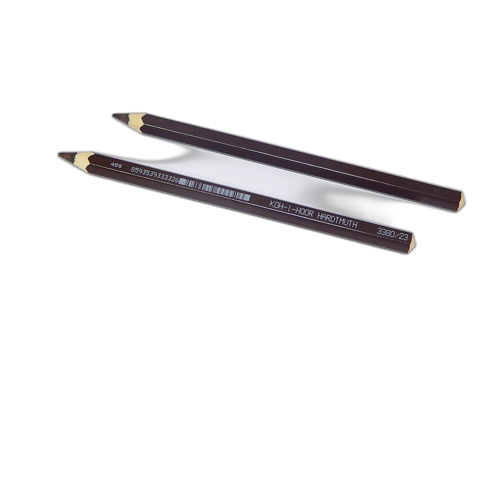 Koh-i-Noor Jumbo 3380 Coloured Pencil OK 10 23 Peat Brown