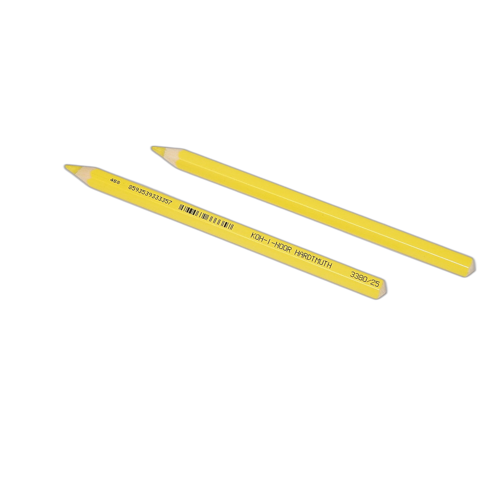 Koh-i-Noor Jumbo 3380 Coloured Pencil OK 10 25 Lemon Yellow