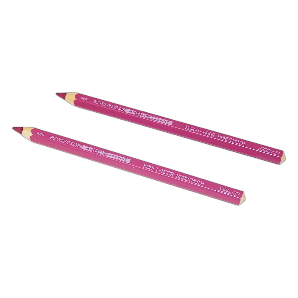 Koh-i-Noor Jumbo 3380 Coloured Pencil OK 10 27 Light Fuchsia