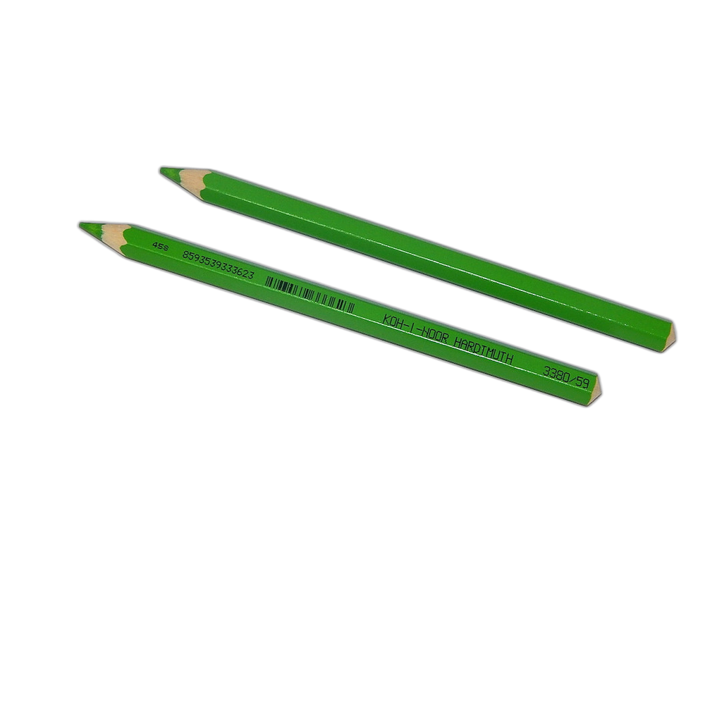 Koh-i-Noor Jumbo 3380 Coloured Pencil OK 10 59 Yellowish Green