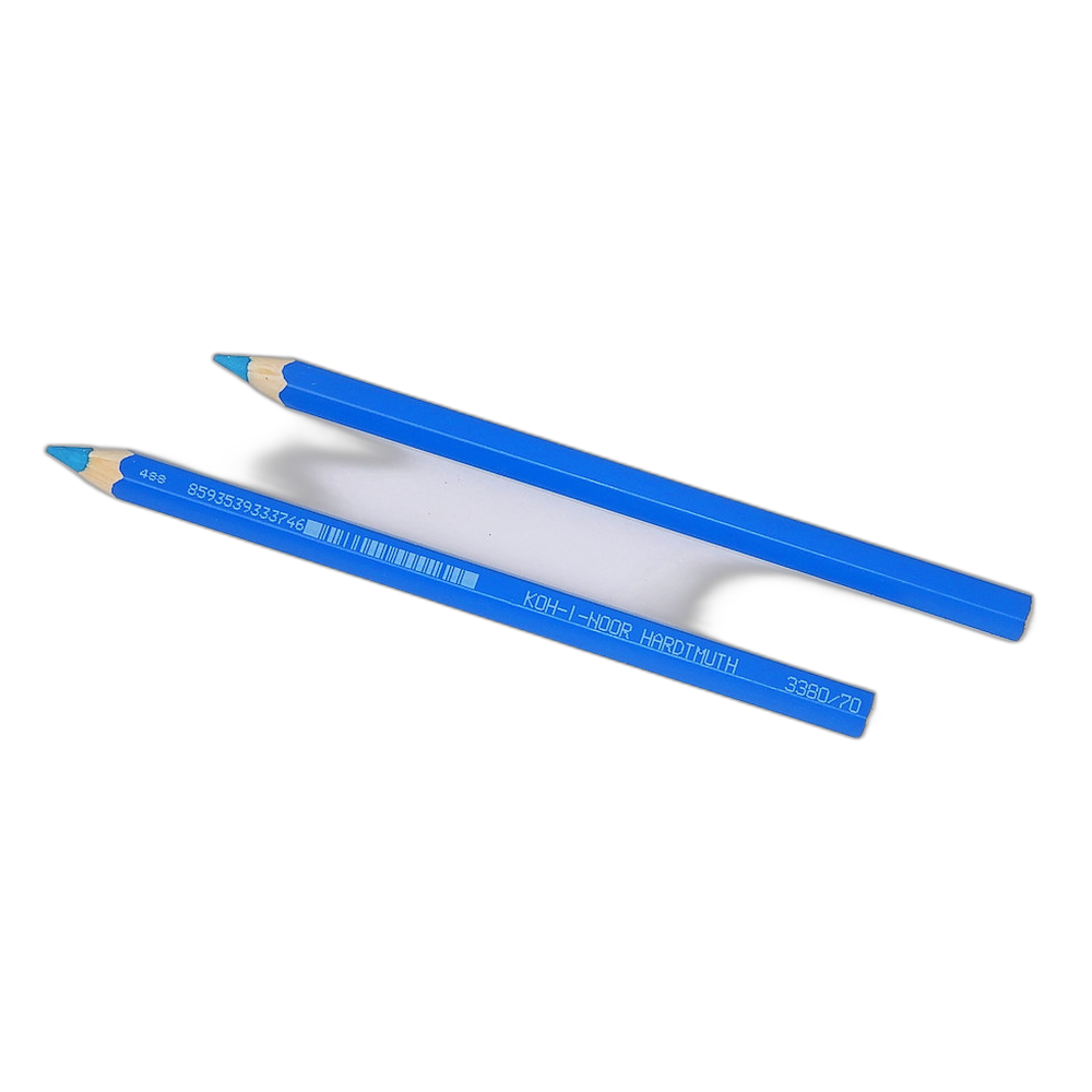 Koh-i-Noor Jumbo 3380 Coloured Pencil OK 10 70 Azure Blue