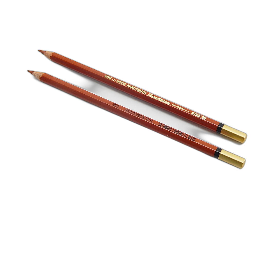 Koh-i-Noor Mondeluz 3720 Aquarell Pencil 30 Reddish Brown