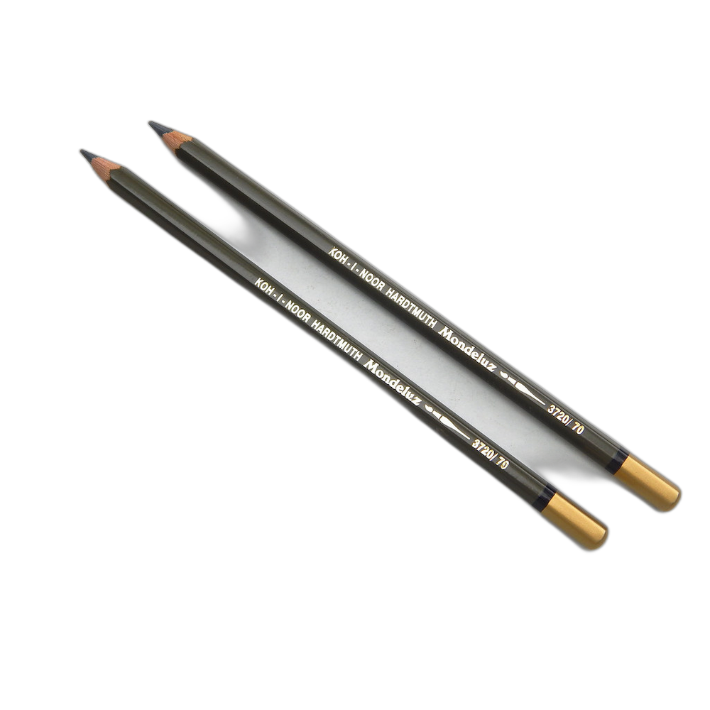 Koh-i-Noor Mondeluz 3720 Aquarell Pencil 70 Dark Grey