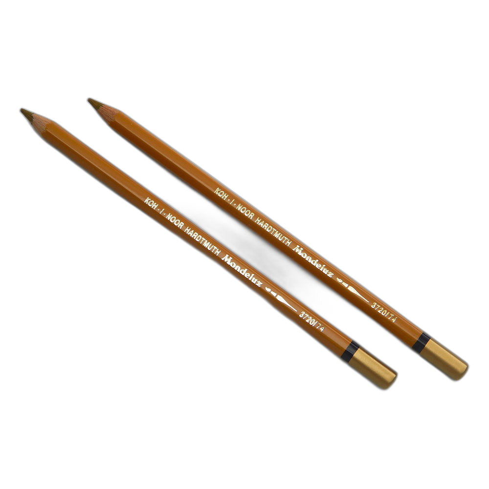 Koh-i-Noor Mondeluz 3720 Aquarell Pencil 74 Brown Ochre