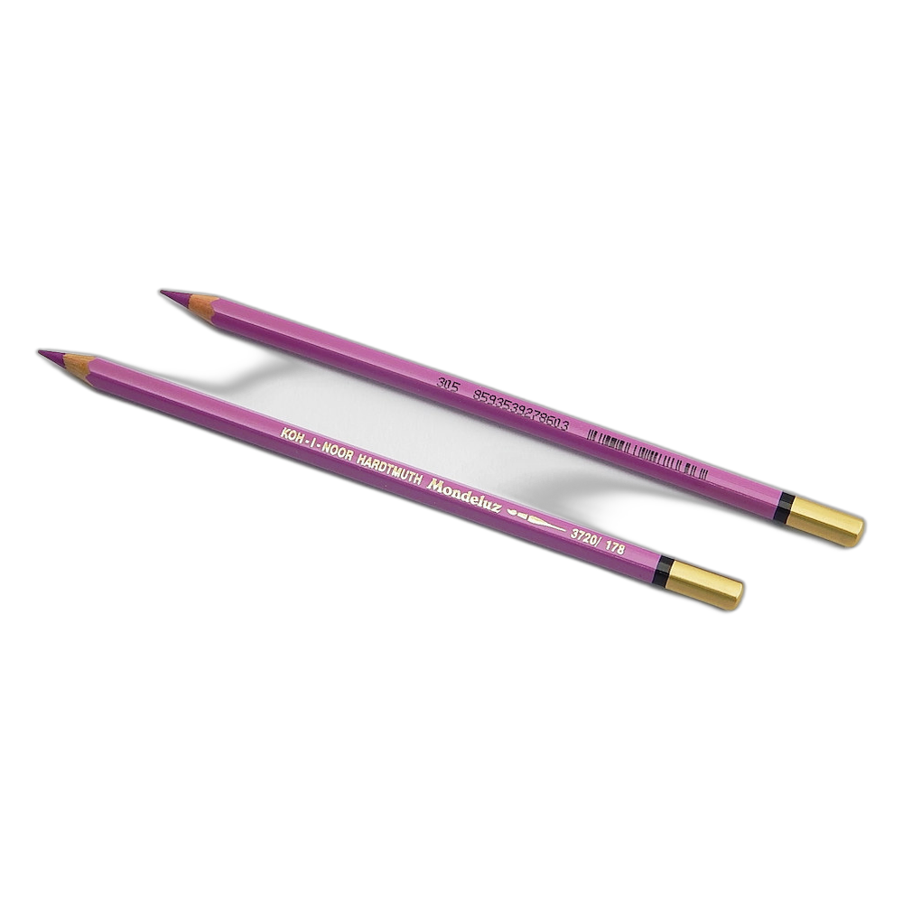 Koh-i-Noor Mondeluz 3720 Aquarell Pencil 178 Reddish Violet 2