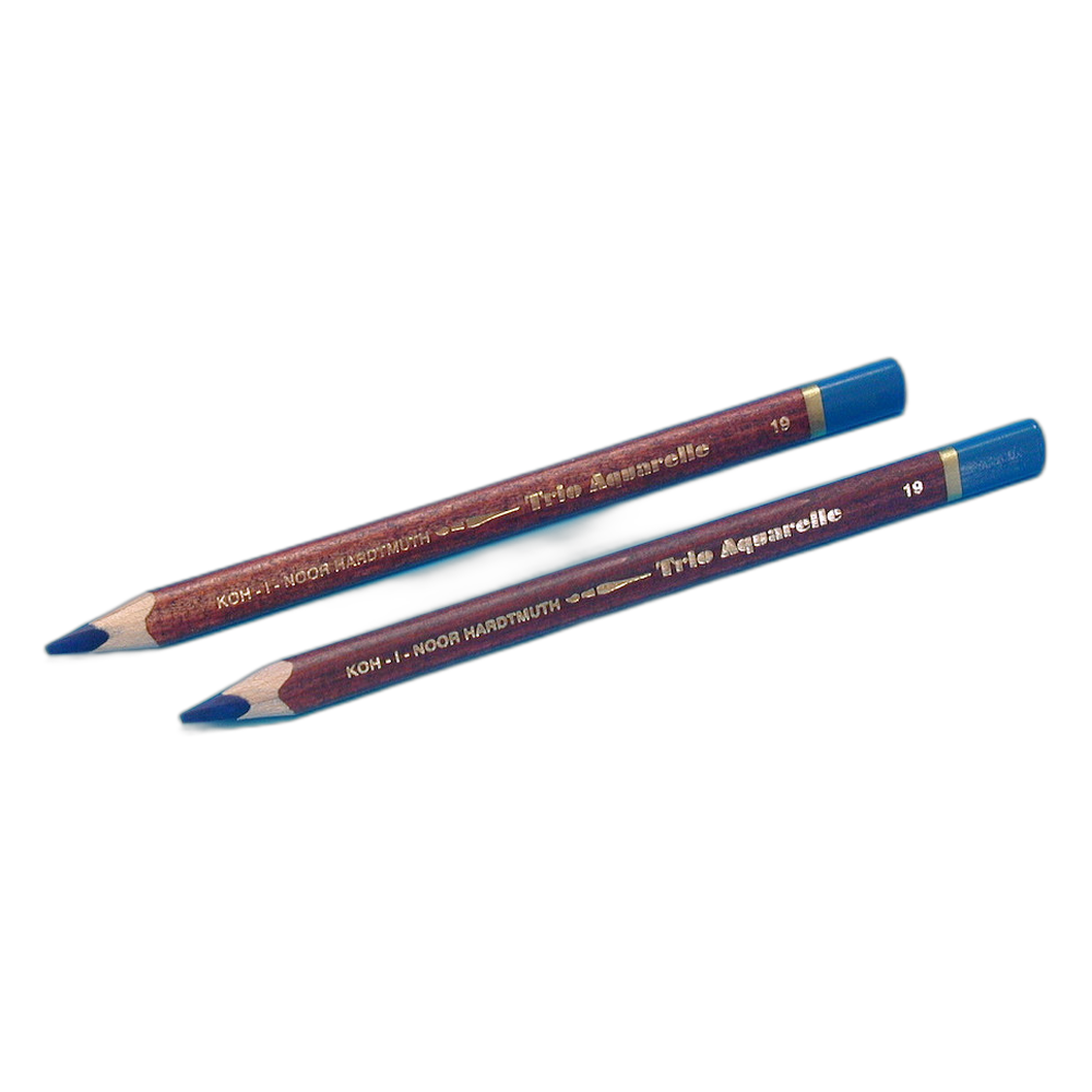 Koh-i-Noor Triocolor 3760 Aquarell Triangular Pencil 19 Dark Blue