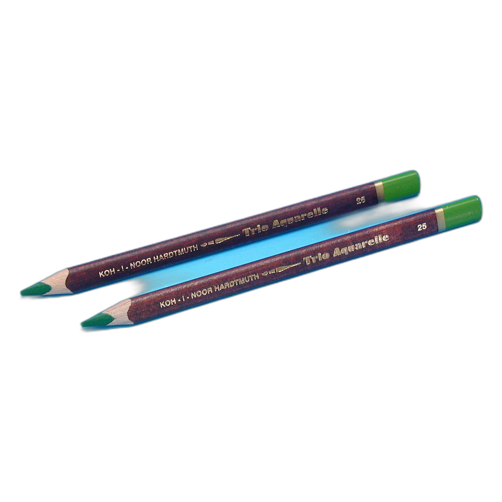 Koh-i-Noor Triocolor 3760 Aquarell Triangular Pencil 25 Green
