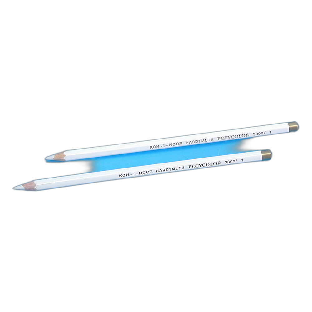 Koh-i-Noor Polycolor 3800 Artist Coloured Pencil 01 White