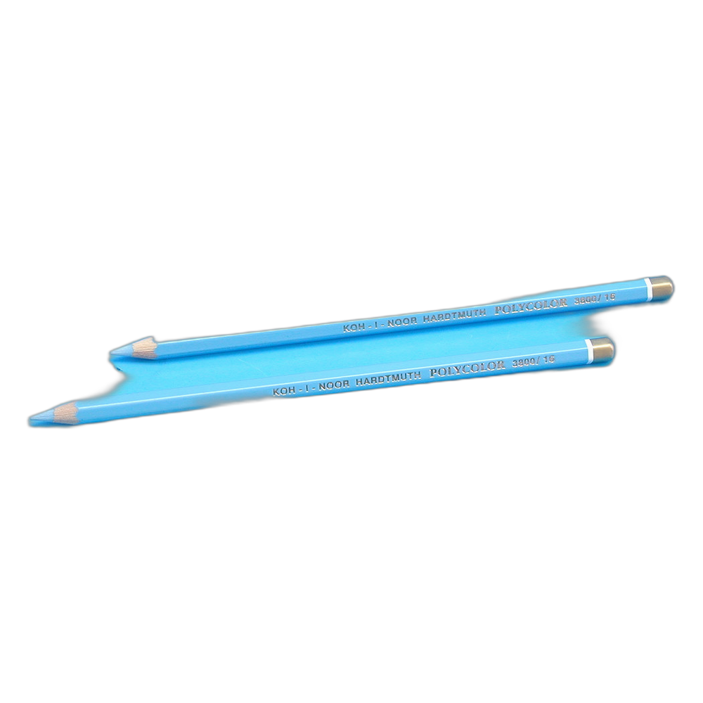 Koh-i-Noor Polycolor 3800 Artist Coloured Pencil 16 Cerulean Blue