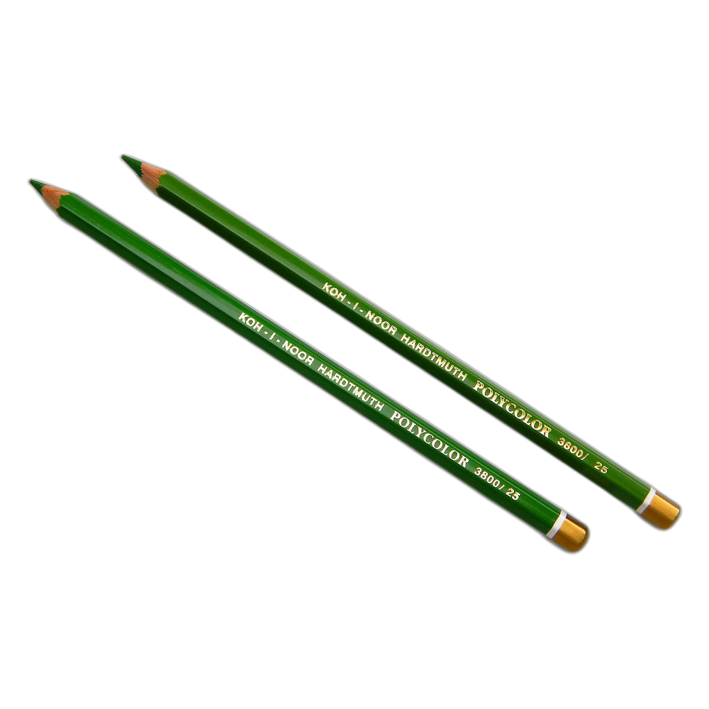 Koh-i-Noor Polycolor 3800 Artist Coloured Pencil 25 Meadow Green