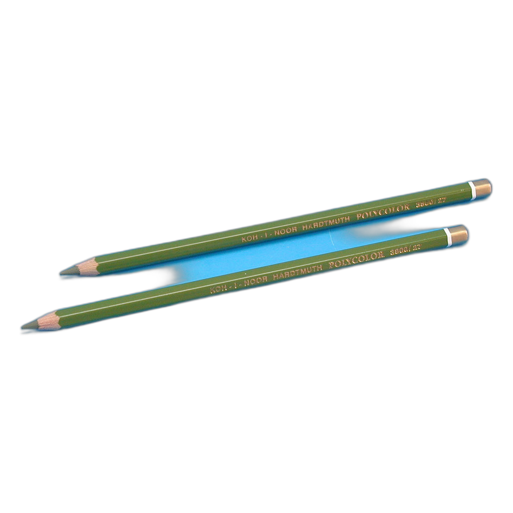 Koh-i-Noor Polycolor 3800 Artist Coloured Pencil 27 Olive Green Dark