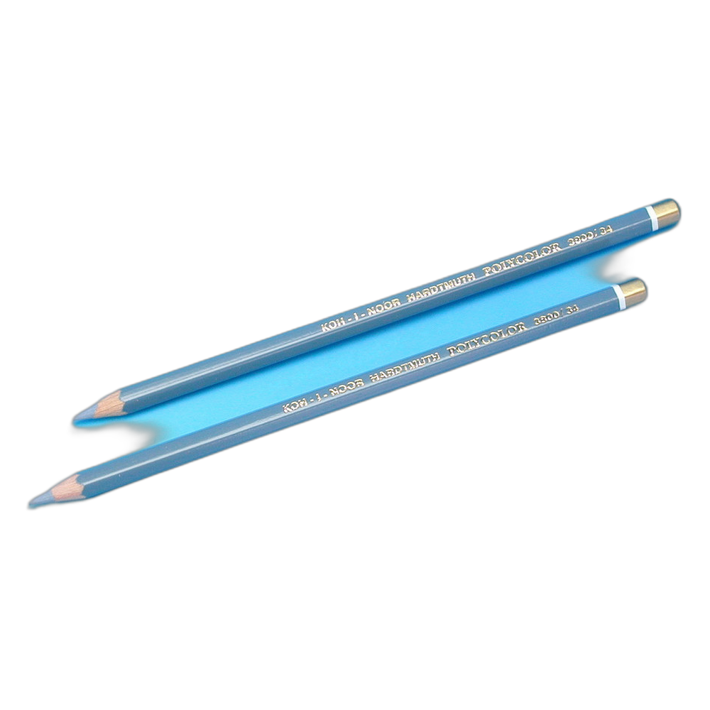 Koh-i-Noor Polycolor 3800 Artist Coloured Pencil 34 Light Grey
