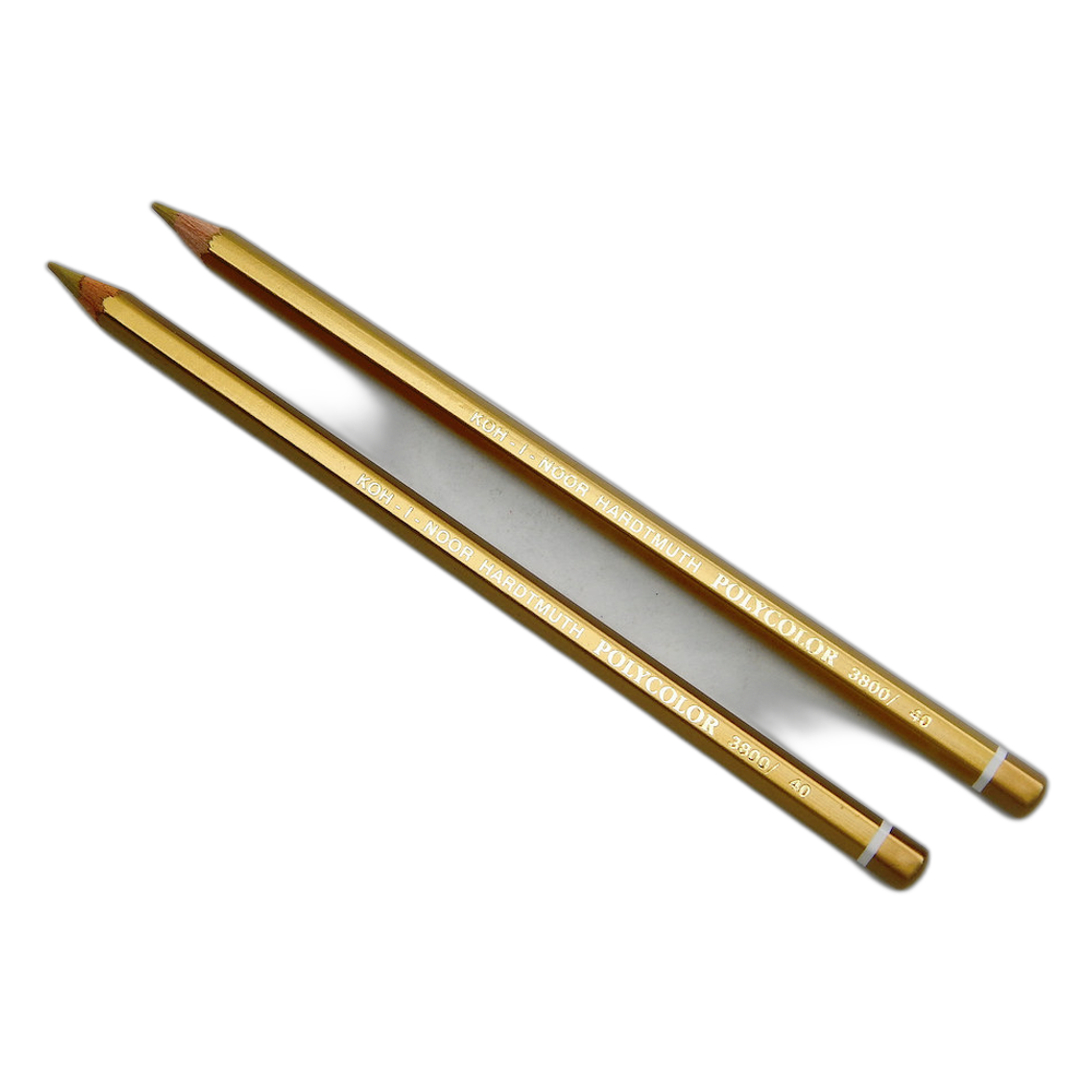 Koh-i-Noor Polycolor 3800 Artist Coloured Pencil 40 Gold