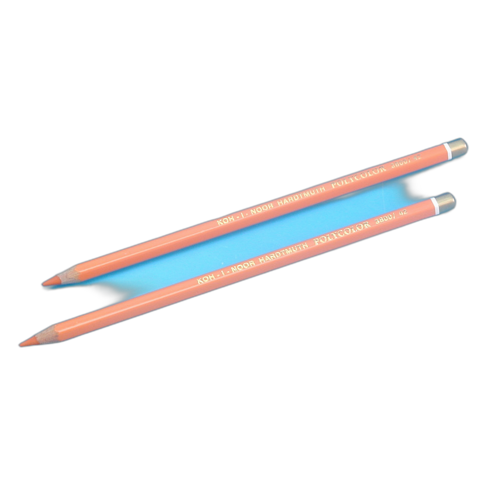 Koh-i-Noor Polycolor 3800 Artist Coloured Pencil 42 Orange Yellow