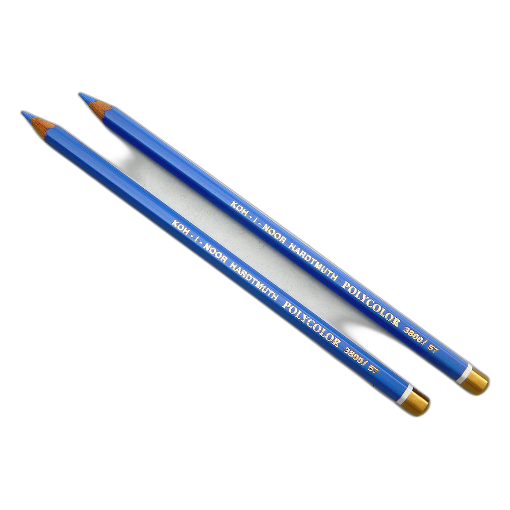 Koh-i-Noor Polycolor 3800 Artist Coloured Pencil 57 Mountain Blue