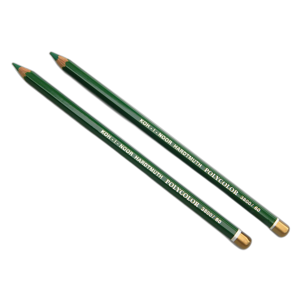 Koh-i-Noor Polycolor 3800 Artist Coloured Pencil 60 Emerald Green