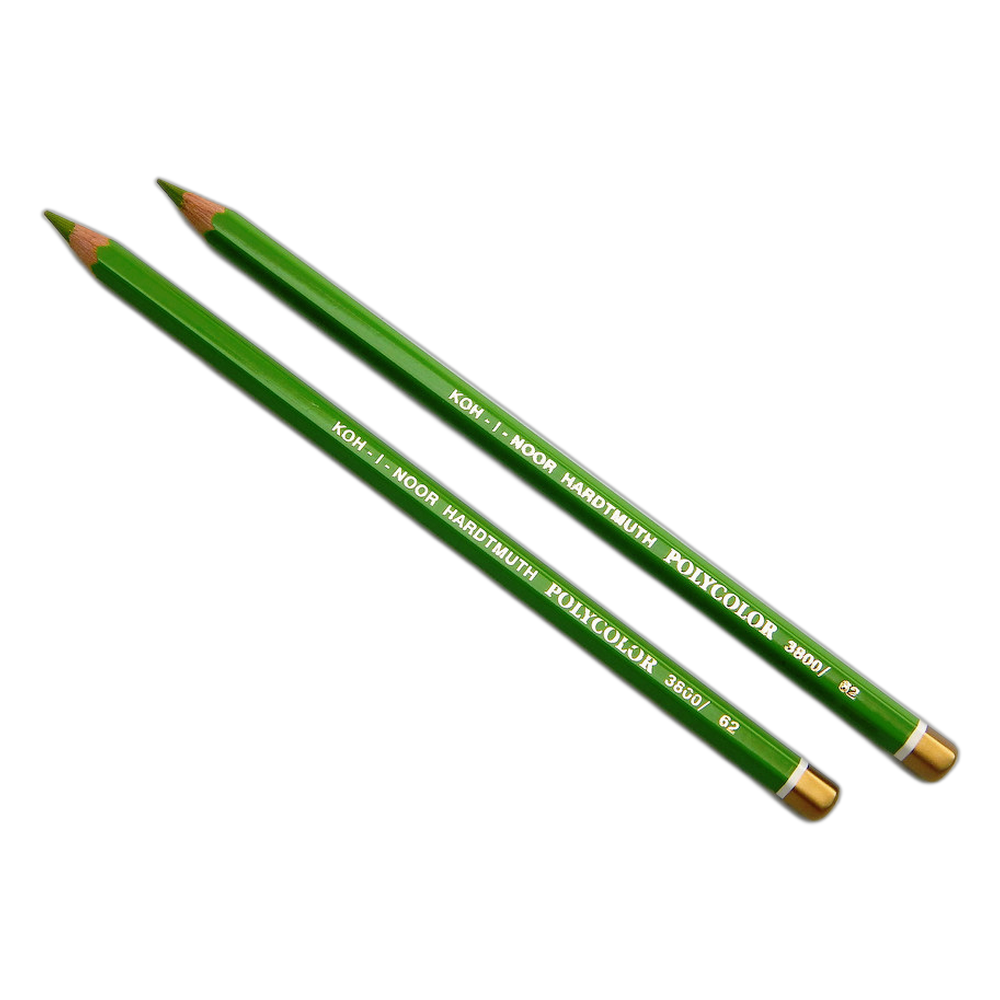 Koh-i-Noor Polycolor 3800 Artist Coloured Pencil 62 Apple Green
