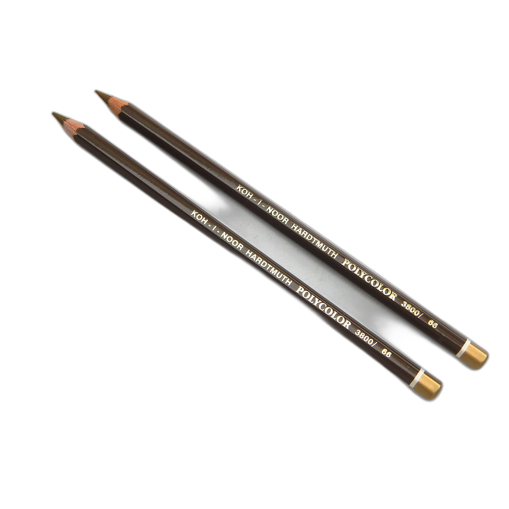Koh-i-Noor Polycolor 3800 Artist Coloured Pencil 66 Raw Umber