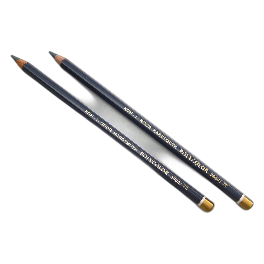 Koh-i-Noor Polycolor 3800 Artist Coloured Pencil 72 Slate Grey