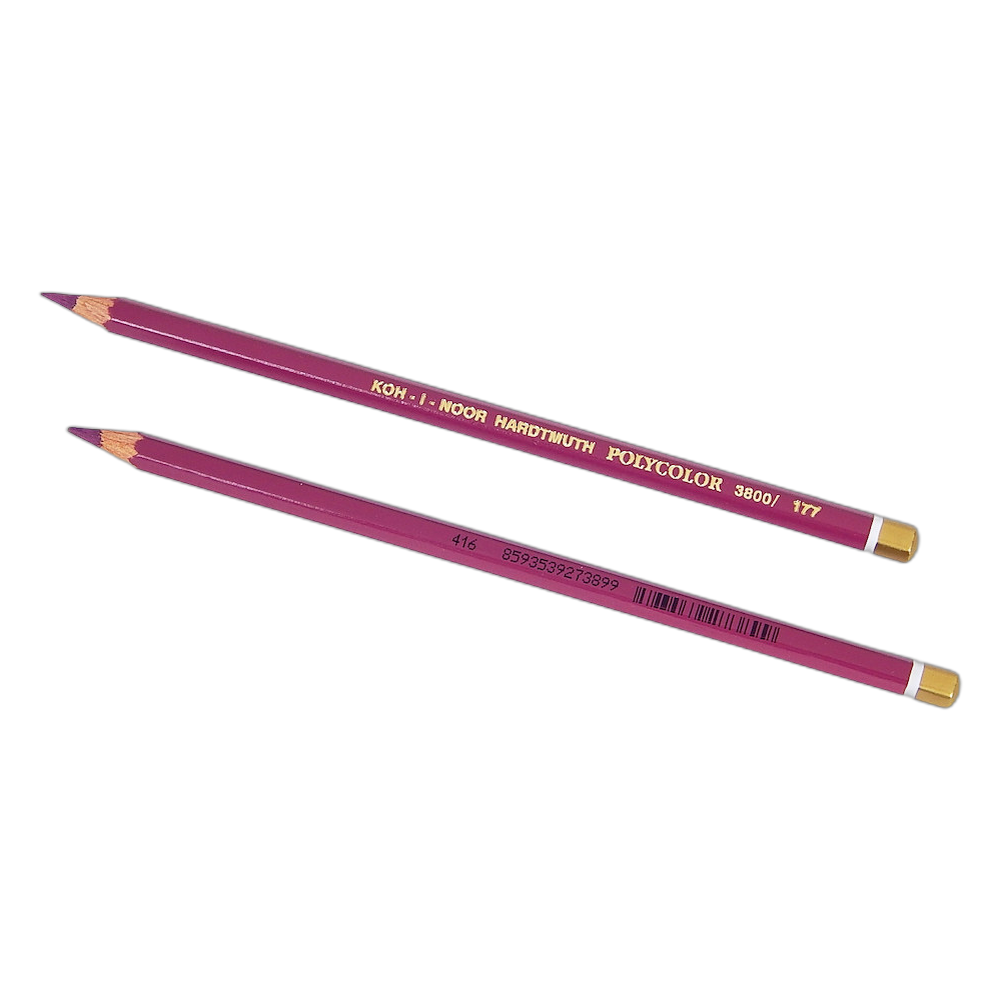 Koh-i-Noor Polycolor 3800 Artist Coloured Pencil 177 Lilac Violet