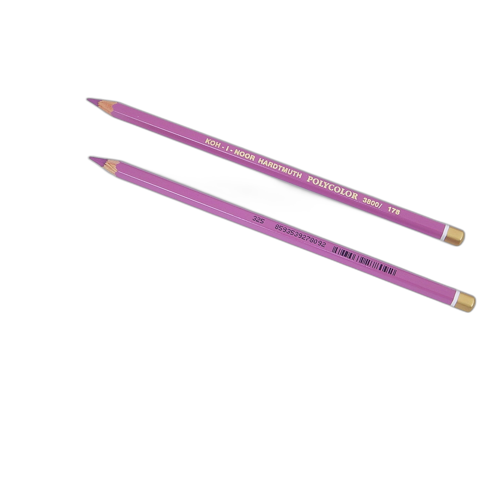 Koh-i-Noor Polycolor 3800 Artist Coloured Pencil 178 Reddish Violet 2