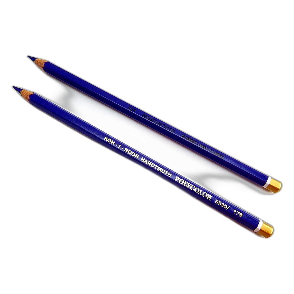 Koh-i-Noor Polycolor 3800 Artist Coloured Pencil 179 Bluish Violet 2