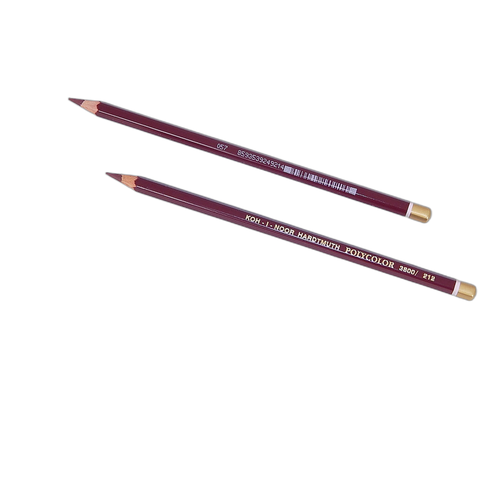 Koh-i-Noor Polycolor 3800 Artist Coloured Pencil 212 Caput Mortuum