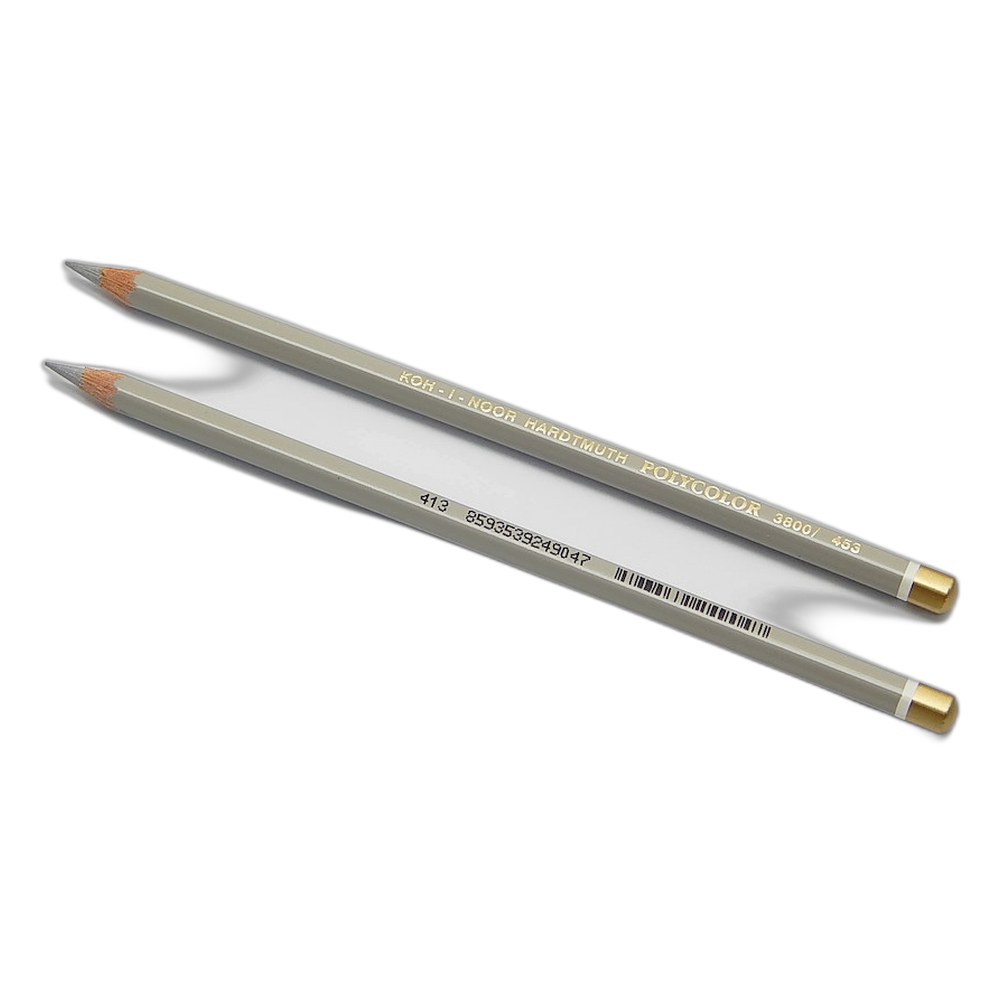 Koh-i-Noor Polycolor 3800 Artist Coloured Pencil 453 Warm Grey 3