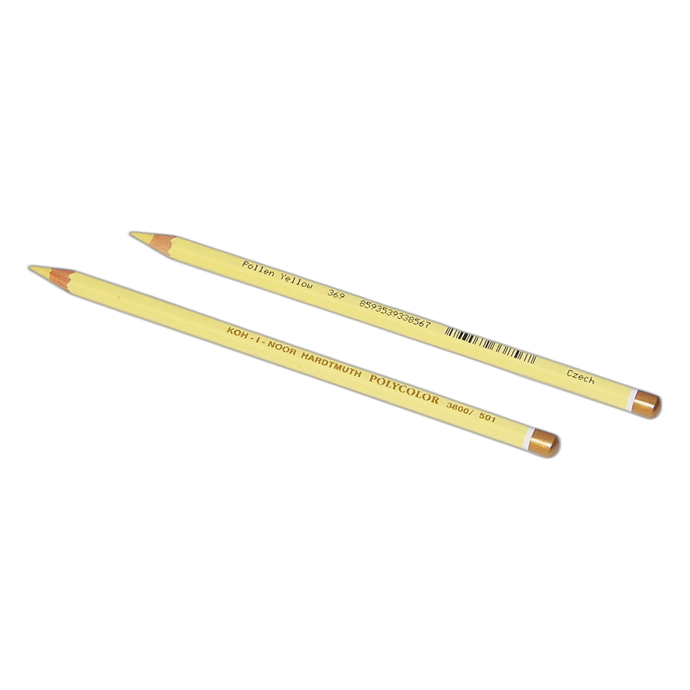 Koh-i-Noor Polycolor 3800 Artist Coloured Pencil 501 Pollen Yellow