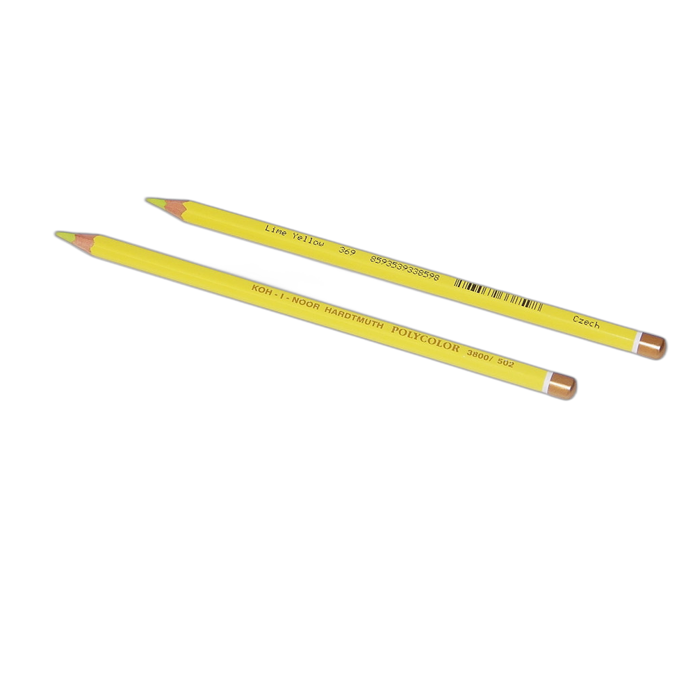 Koh-i-Noor Polycolor 3800 Artist Coloured Pencil 502 Lime Yellow