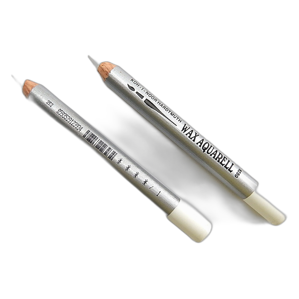 Koh-i-Noor Wax Aquarell 8280 Pencil 01 White