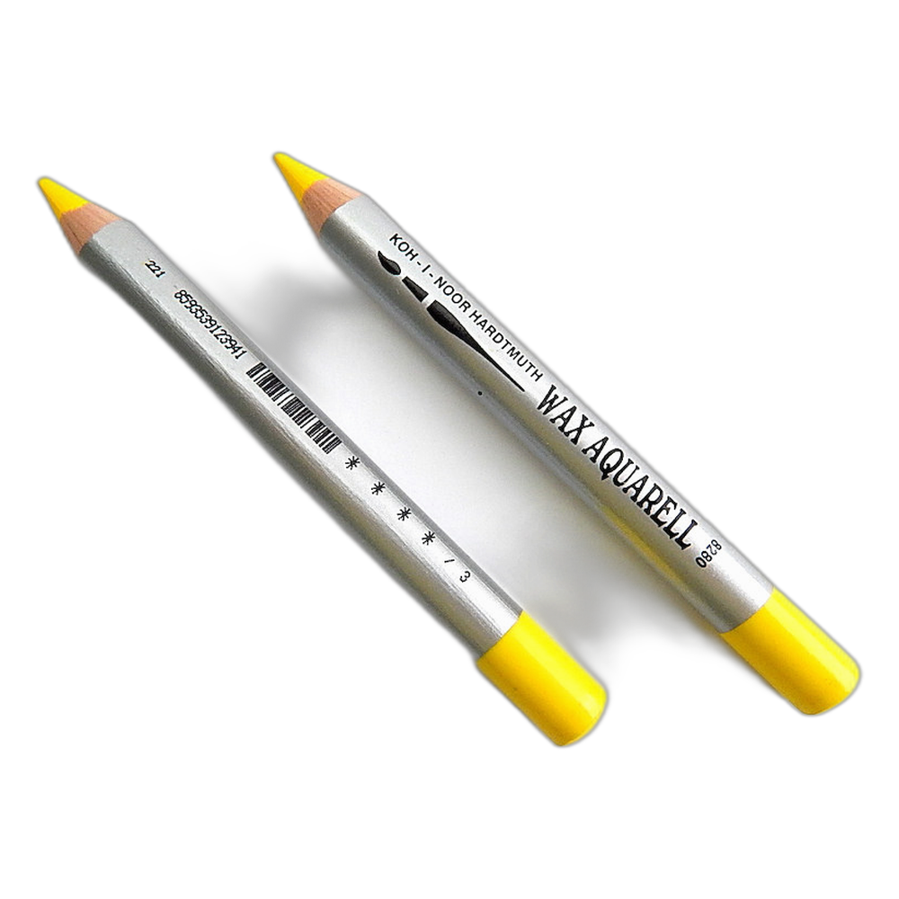 Koh-i-Noor Wax Aquarell 8280 Pencil 03 Yellow