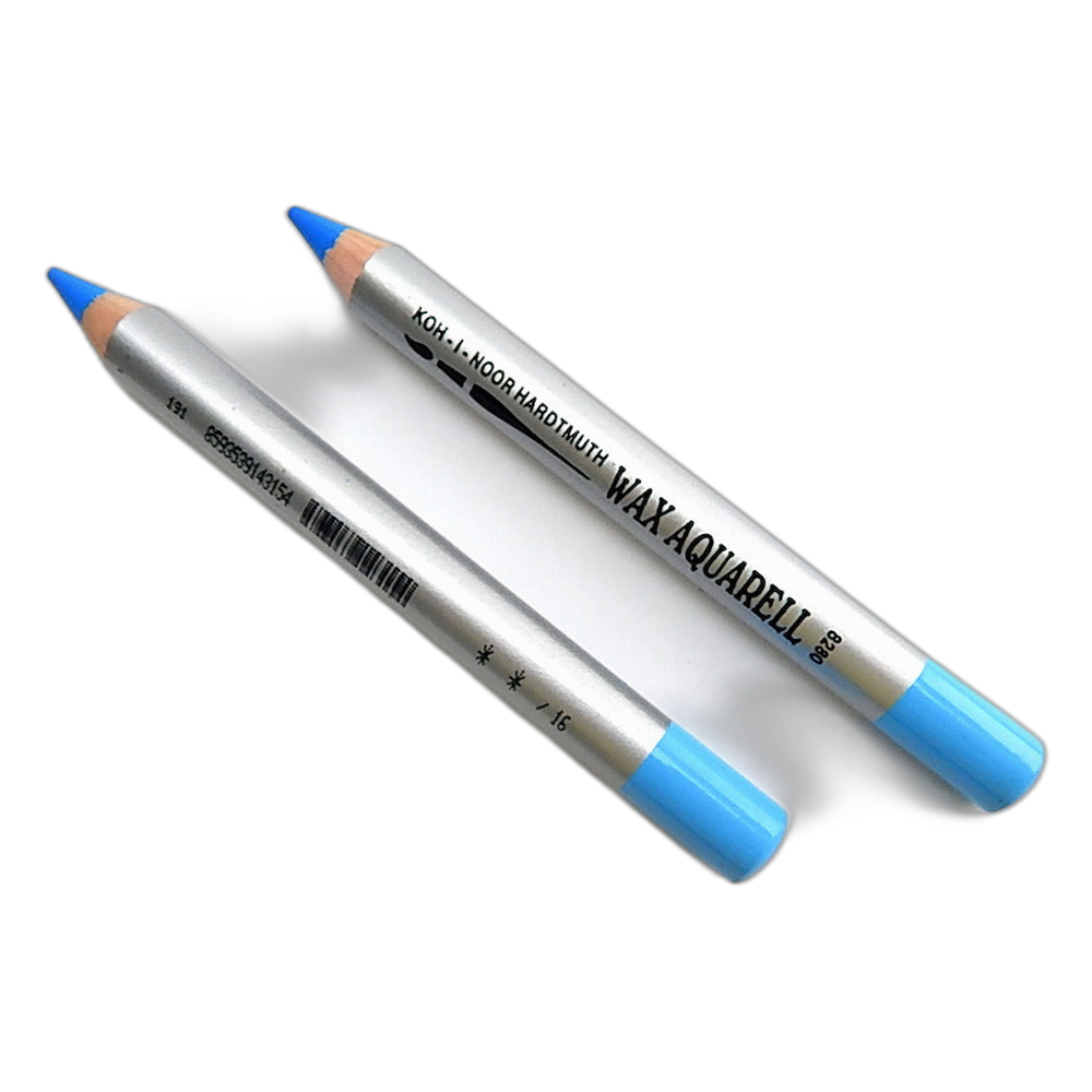 Koh-i-Noor Wax Aquarell 8280 Pencil 16 Cerulean Blue