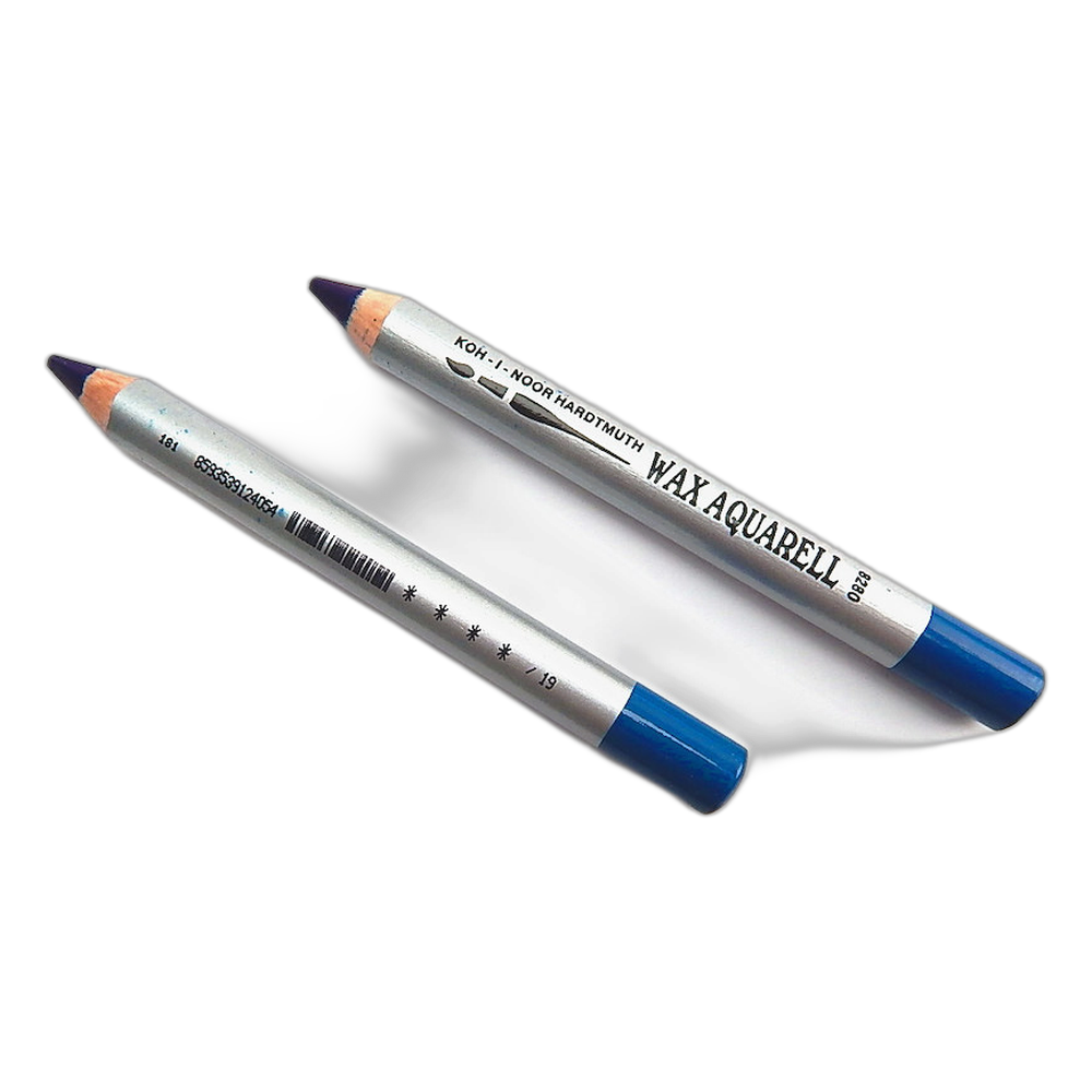 Koh-i-Noor Wax Aquarell 8280 Pencil 19 Dark Blue