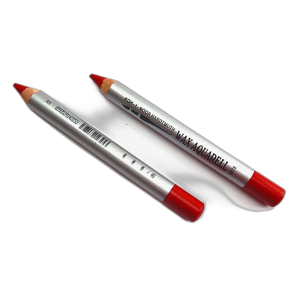 Koh-i-Noor Wax Aquarell 8280 Pencil 48 Carmine Red